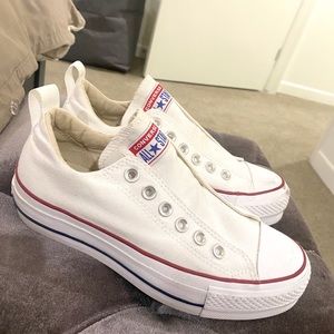 White plataform CONVERSE